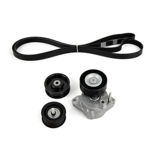 ZJLTJ Drive Belt Tensioner Kit Pulley Serpentine for Mercedes E350 E400 E550 New